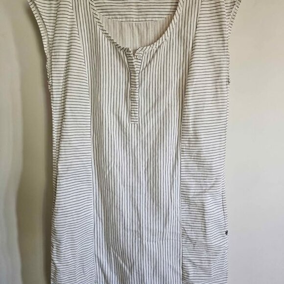 Size 8 White Linen Dress - Picture 8 of 9